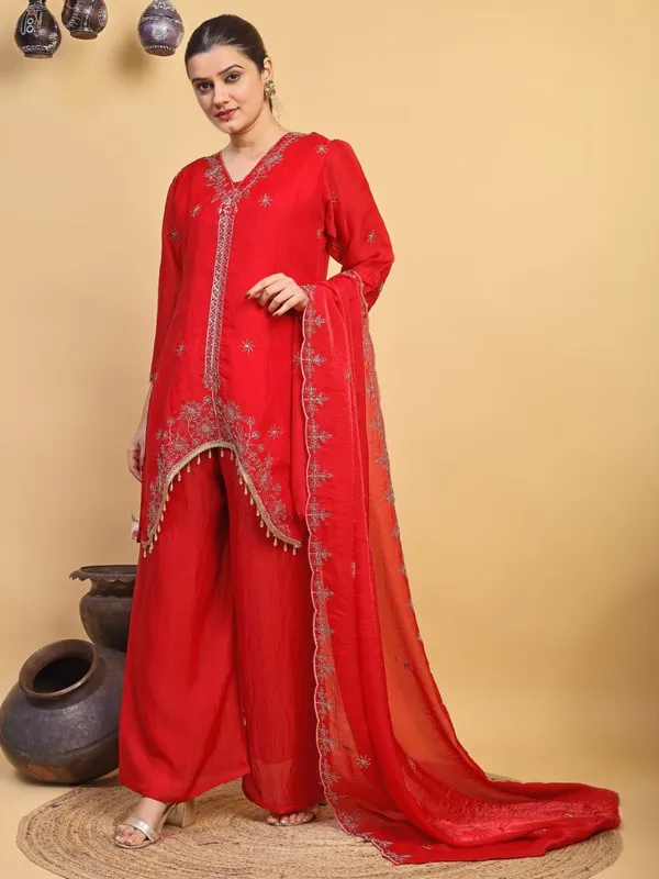 Women’s_Premium_Embroidered_Red__Suit_Set