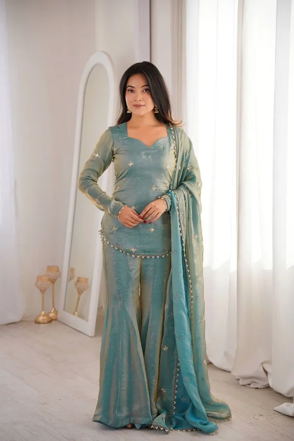 Women’s_Sea_Green_Embroidered_Palazzo_Suit_Set