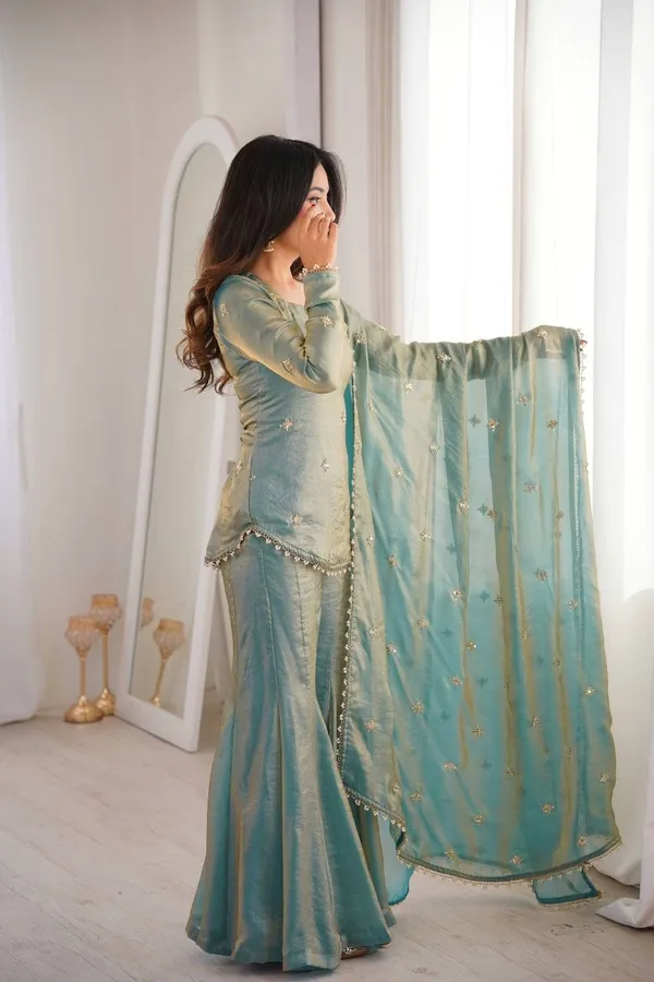 Women’s_Sea_Green_Embroidered_Palazzo_Suit_Set