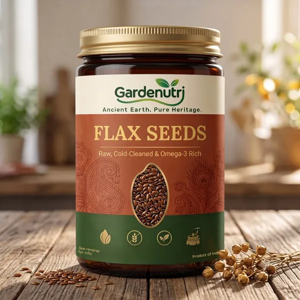 Garden_Nutri_Raw_Brown_Flax_Seeds_Alsi_Omega-3_&_Lignans_200G_-_Pack_of_3