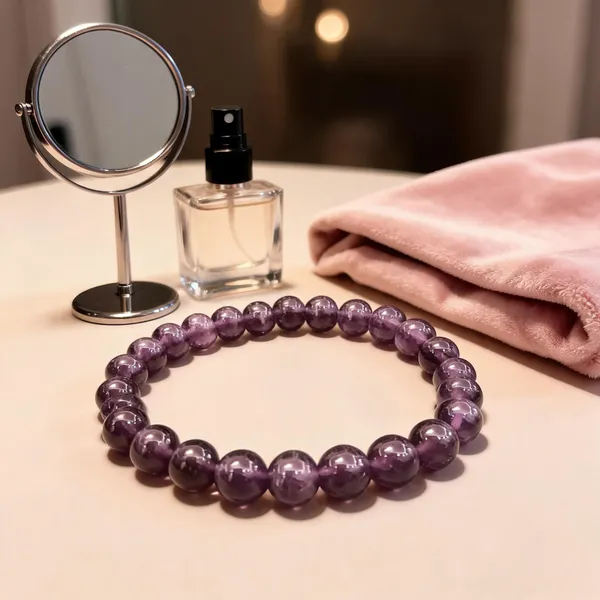 Purple_Amethyst_Semi-Precious_Stone_Bracelet_For_Women_And_Men