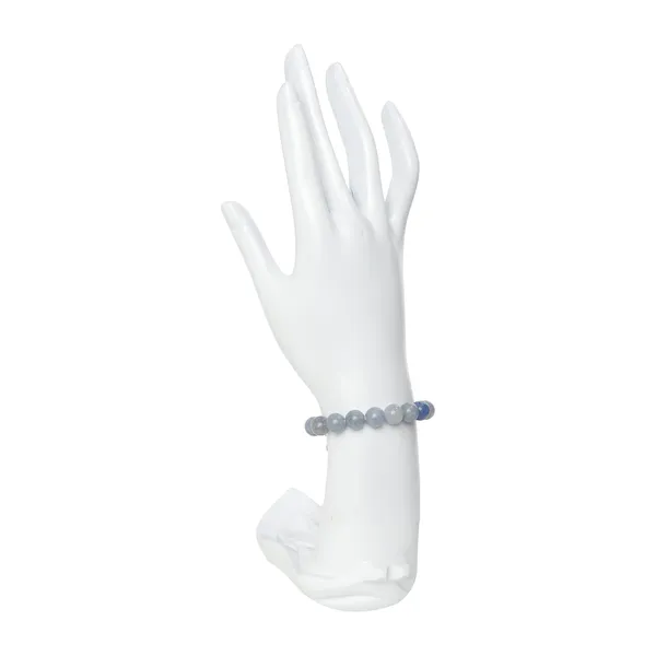 Blue_Aventurine_Semi-Precious_Stone_Stretch_Bracelet_For_Women/Men
