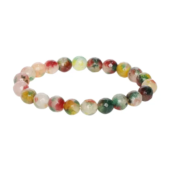 Multicolor_Agate_Stone_Reiki_Healing_Bracelet_For_Unisex