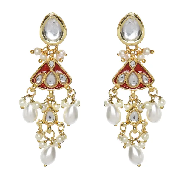 Gold_Kundan_Pearl_Necklace_Set_For_Women
