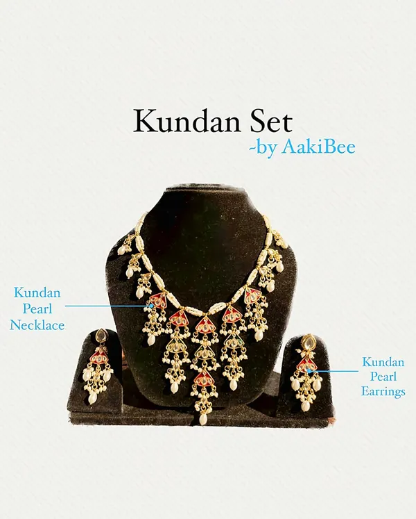 Gold_Kundan_Pearl_Necklace_Set_For_Women