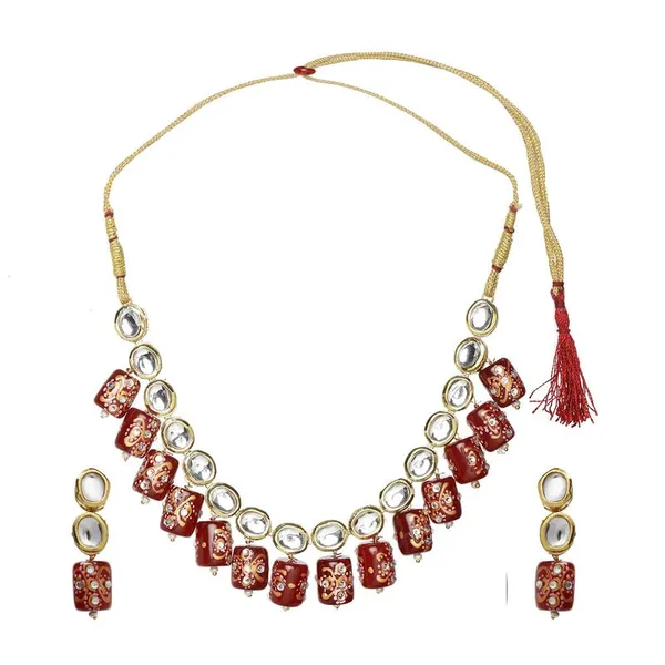 Red_Kundan_Stone_Traditional_Necklace_Set_For_Women