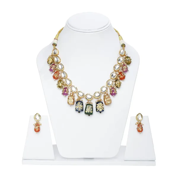 Multicolor_Kundan_Stone_Necklace_Set_For_Women