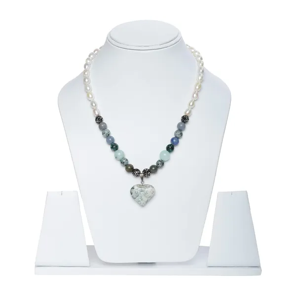 Green_And_White_Amazonite_Pearl_Heart_Pendant_Necklace_For_Women