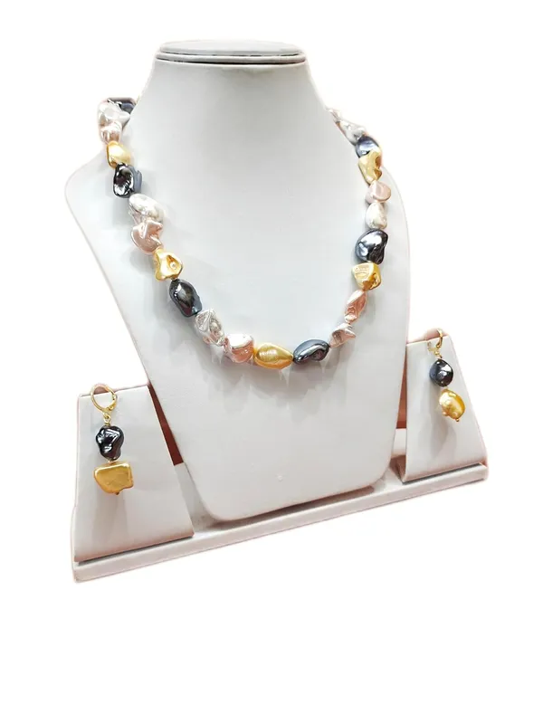 Multicolor_Baroque_Pearl_Handmade_Necklace_Set_For_Women