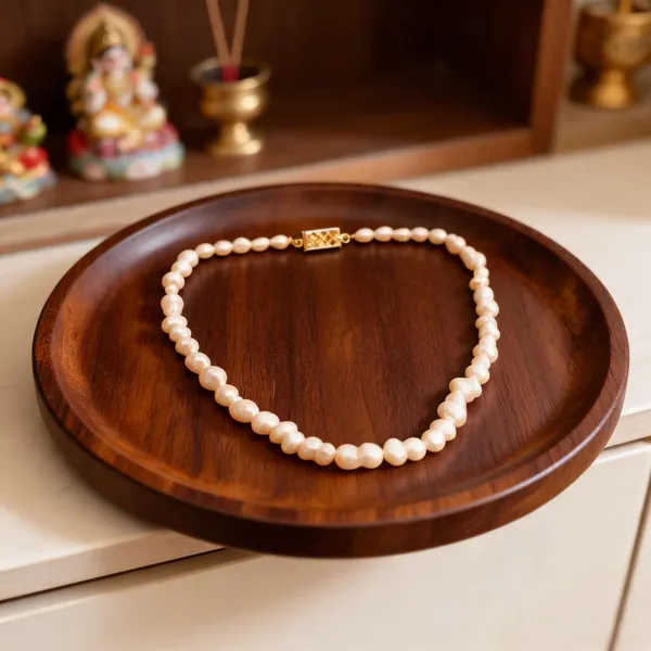 Light_Pink_Natural_Real_Pearl_Beaded_Mala_For_Women