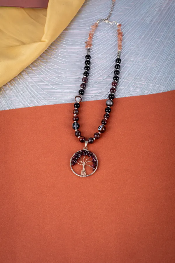 Black_Semi-Precious_Stone_Tree_Of_Life_Pendant_Necklace_For_Women
