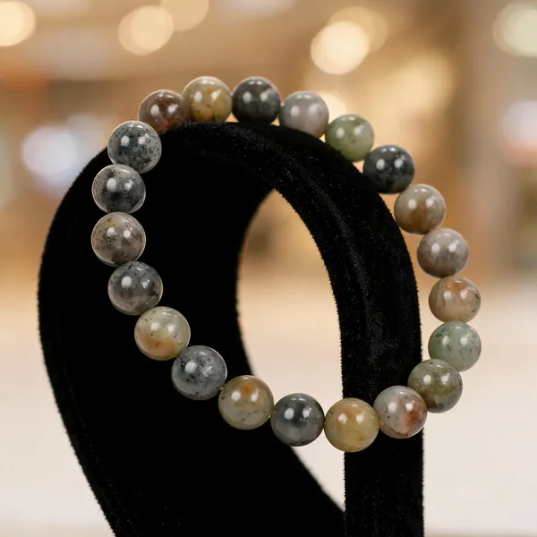 Dark_Green_Moss_Agate_Stone_Reiki_Healing_Bracelet_For_Unisex