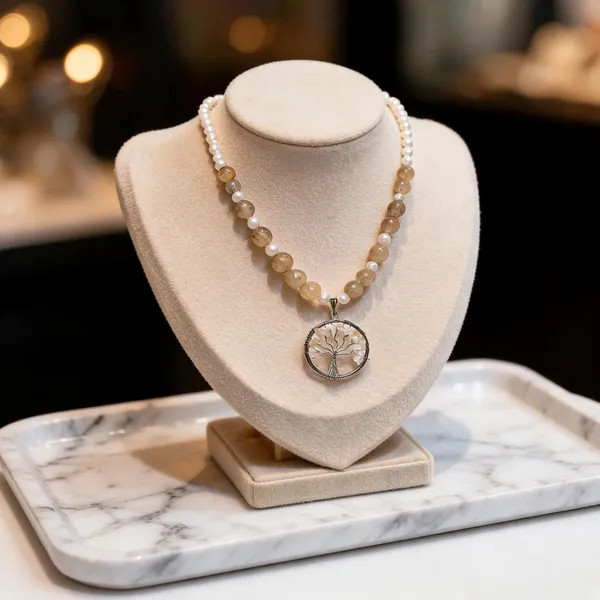 Brown_And_White_Agate_Pearl_Tree_Pendant_Necklace_For_Women