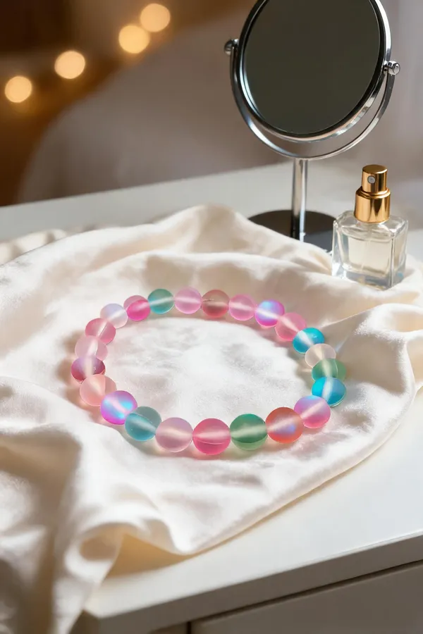 Multicolor_Aura_Quartz_Stone_Reiki_Healing_Bracelet_For_Unisex