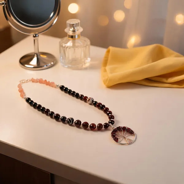 Black_Semi-Precious_Stone_Tree_Of_Life_Pendant_Necklace_For_Women