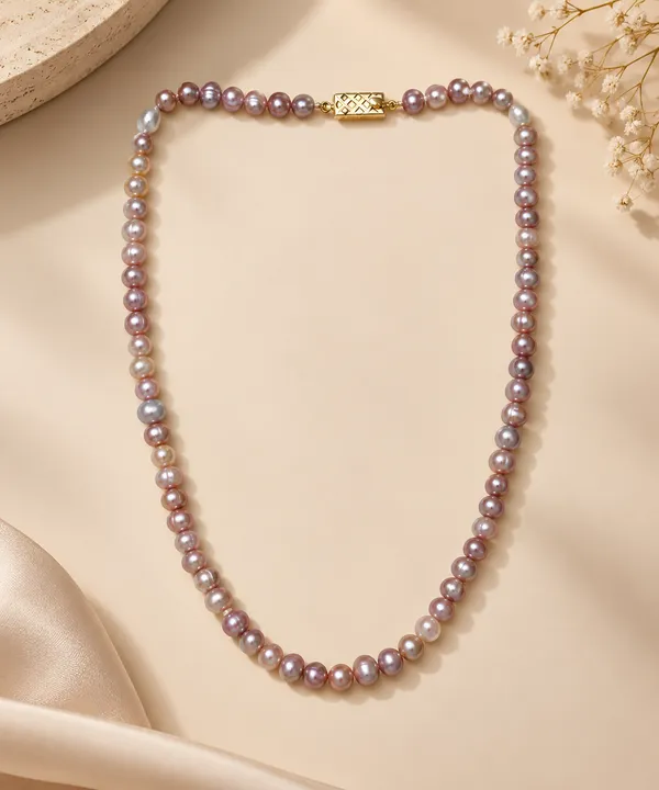 Pink_Freshwater_Real_Pearl_Mala_Necklace_For_Women