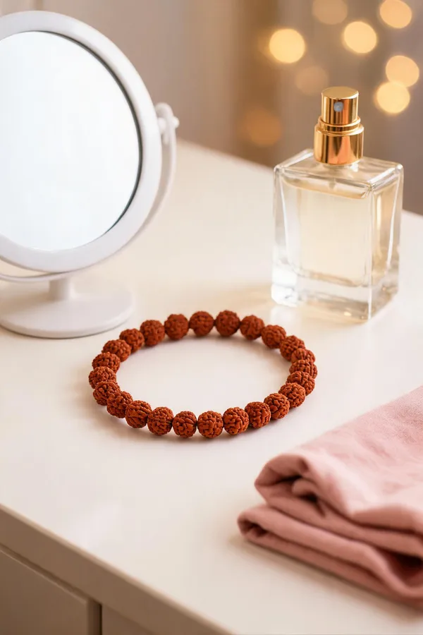 Orange_Natural_5_Mukhi_Rudraksha_Bead_Bracelet_For_Women_And_Men