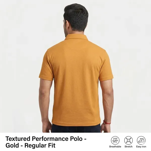 Rvlk_Premium_Oversized_Drop_Shoulder_Polo_T_Shirt_Mustard