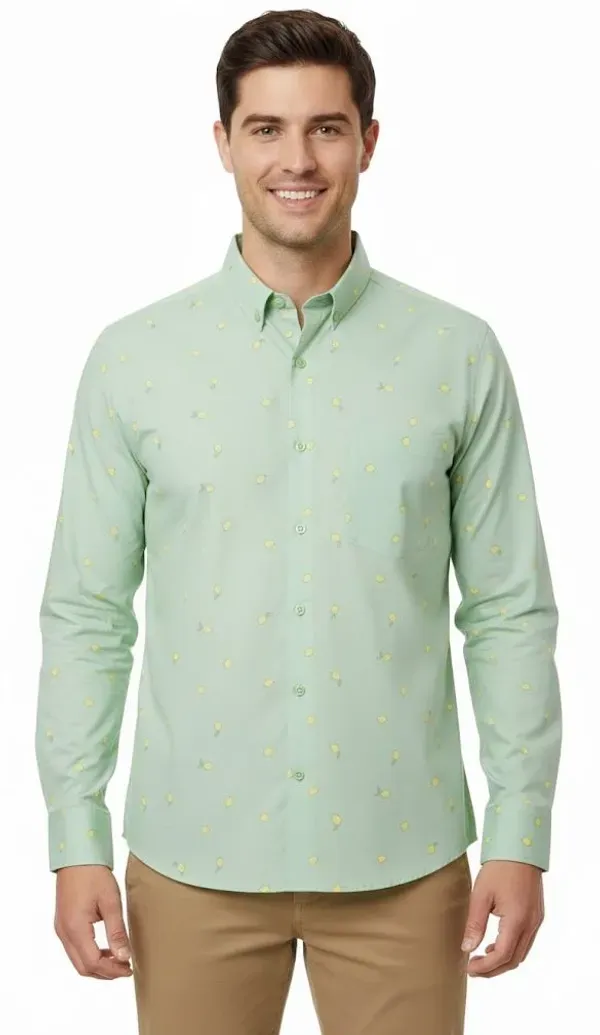Multicolor_Printed_Geometric_Print_Checkered_Casual_Shirt_For_Men