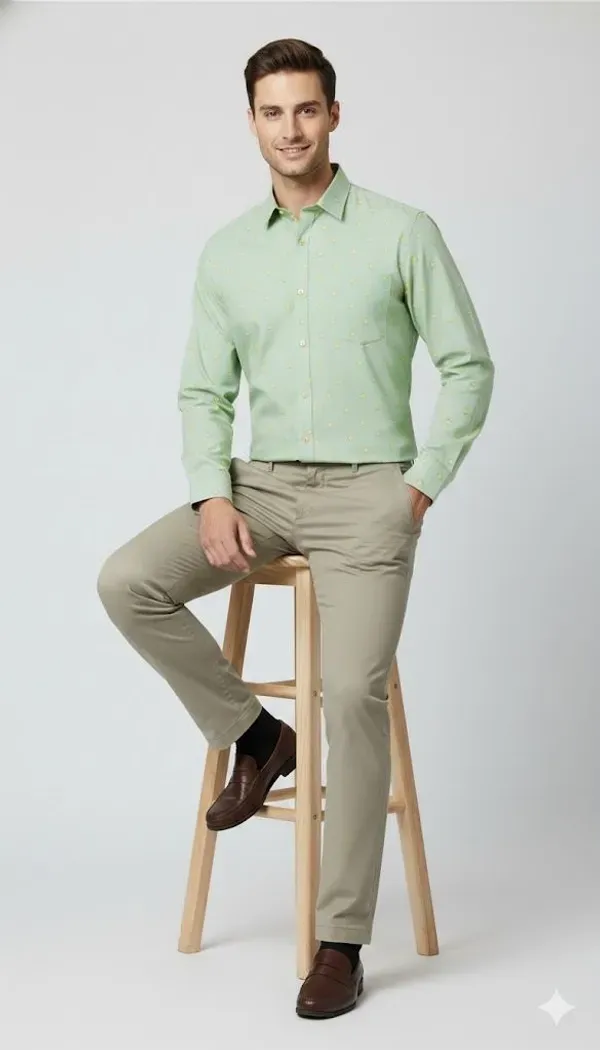 Multicolor_Printed_Geometric_Print_Checkered_Casual_Shirt_For_Men