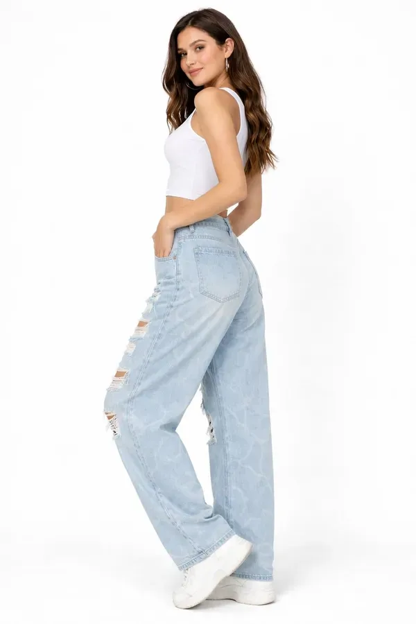 Light_Blue_Loose_Fit_Jeans_For_Women