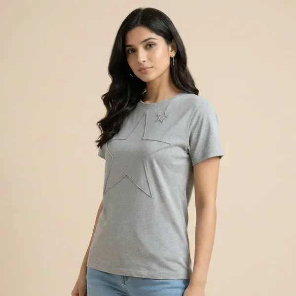 Grey_Casual_Self_Design_Top_For_Women