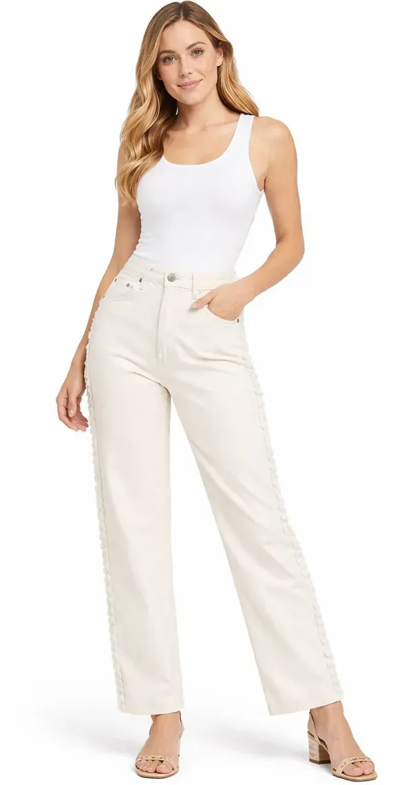 Beige_Straight_Fit_Jeans_For_Women