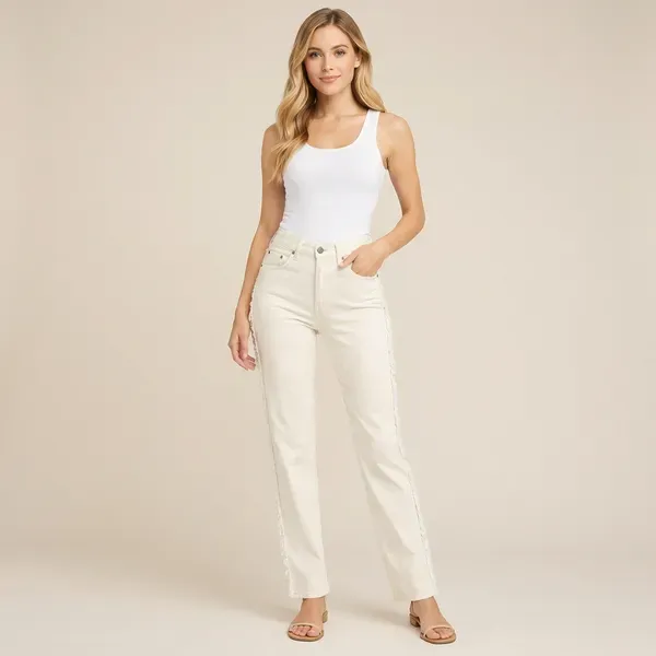 Beige_Straight_Fit_Jeans_For_Women