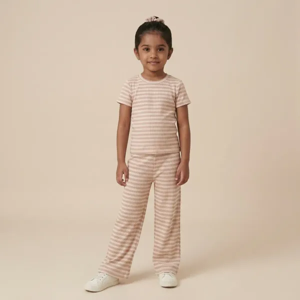 Girls_Premium_Striped_Ribbed_Cotton_T_Shirt_And_Flare_Pant_Set