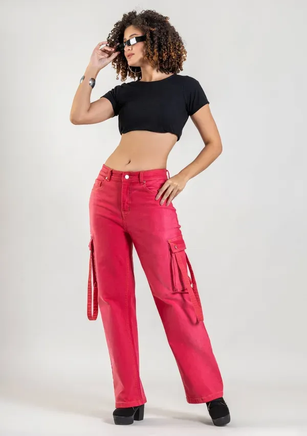 Pink_Cargo_Jeans_With_Utility_Pockets_And_Strap_Details_For_Women