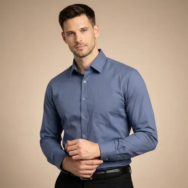 Purple_Solid_Formal_Shirt_For_Men