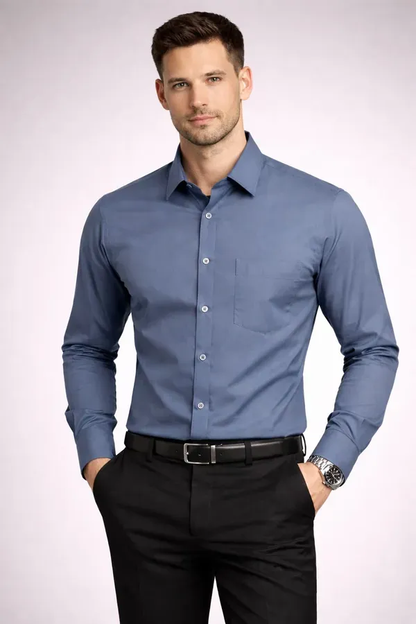 Purple_Solid_Formal_Shirt_For_Men