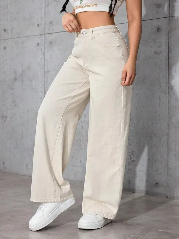 Beige_Vibesta_Regular_Jeans_For_Women