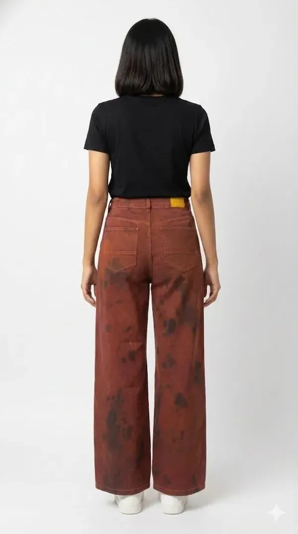 Brown_Loose_Fit_Jeans_For_Women