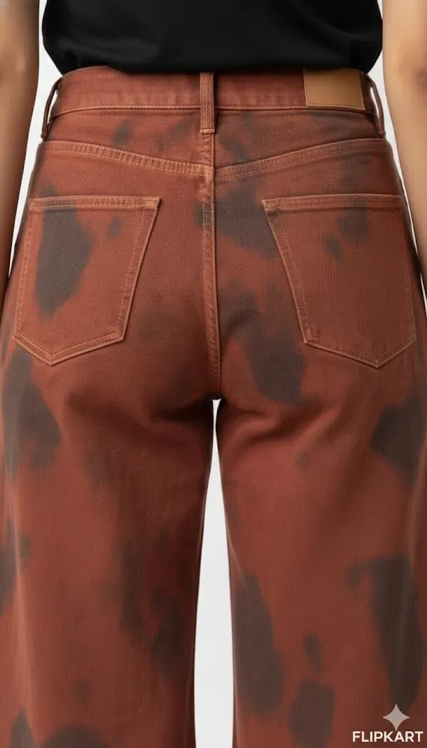 Brown_Loose_Fit_Jeans_For_Women