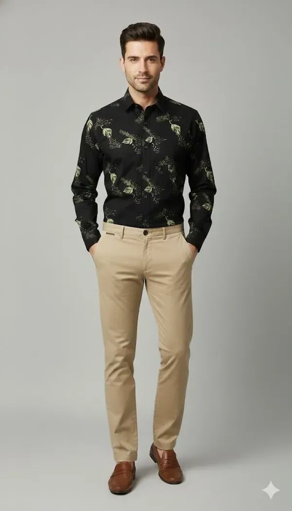 Black_Printed_Floral_Print_Formal_Shirt_For_Men