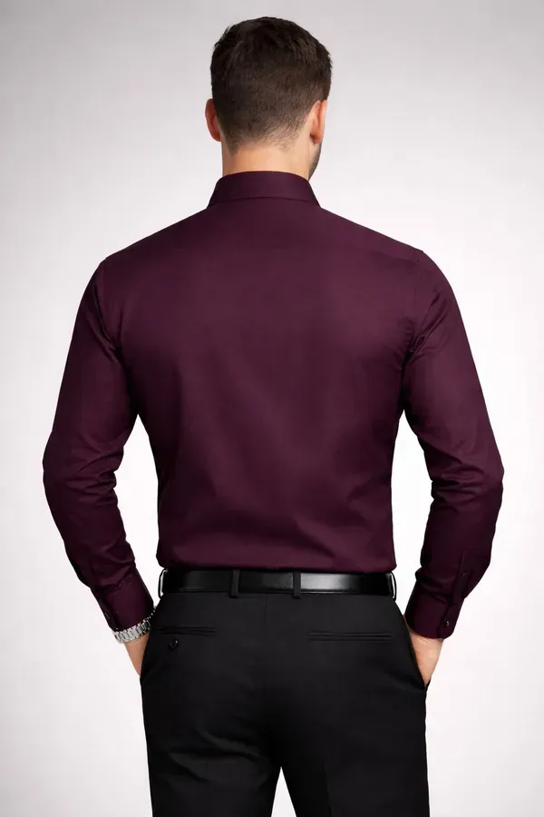 Purple_Solid_Formal_Shirt_For_Men