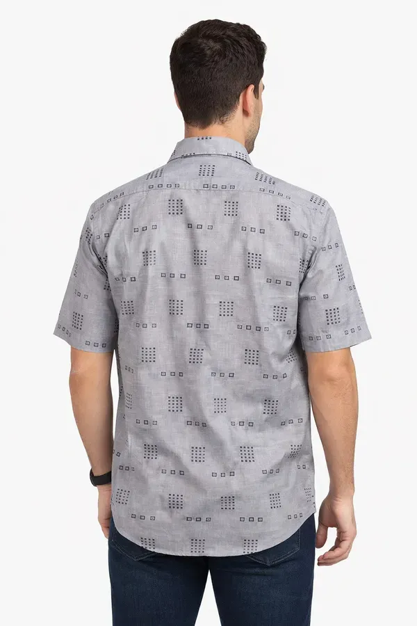 Grey_Geometric_Print_Casual_Shirt_For_Men