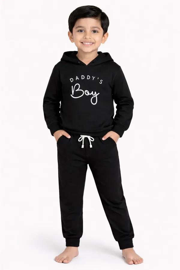 Stylish_Winter_Wear_Cotton_Tracksuit_Black_Hoodie_Pajama_Set_For_Kids
