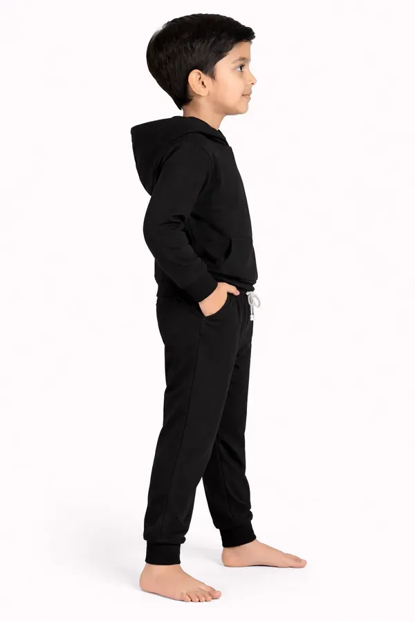 Stylish_Winter_Wear_Cotton_Tracksuit_Black_Hoodie_Pajama_Set_For_Kids