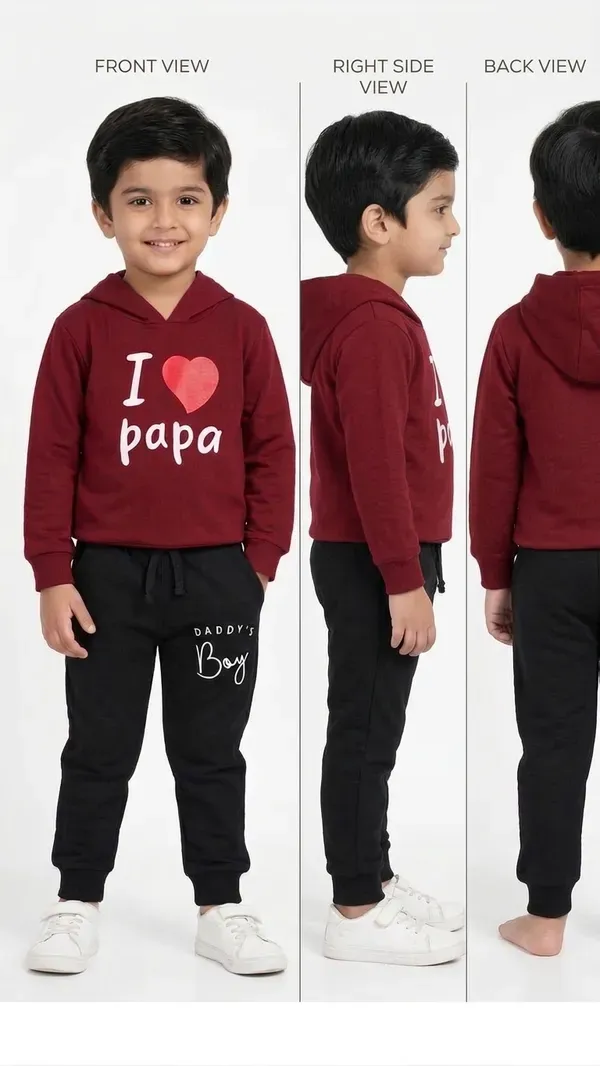 I_Love_Papa_Fancy_Kids_Top_Bottom_Sets