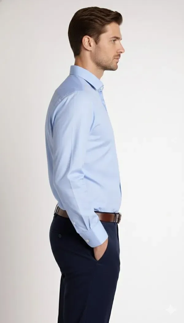 Blue_Solid_Formal_Shirt_For_Men