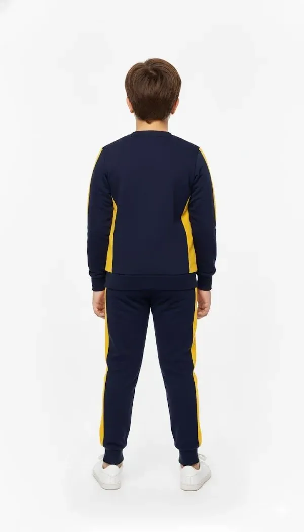 Yellow_And_Dark_Blue_Self_Design_Track_Suit_For_Boys_And_Girls