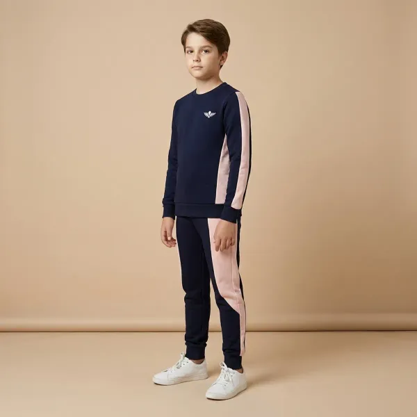 Dark_Blue_And_Pink_Solid_Track_Suit_For_Boys_And_Girls