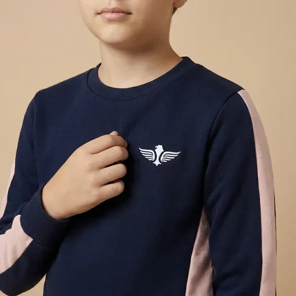 Dark_Blue_And_Pink_Solid_Track_Suit_For_Boys_And_Girls