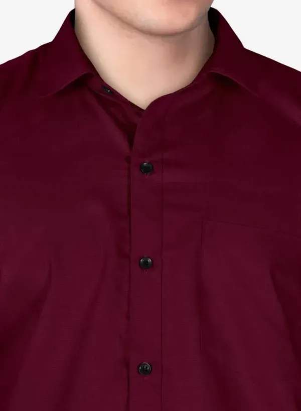 Maroon_The_Sbc_Solid_Casual_Shirt_For_Men
