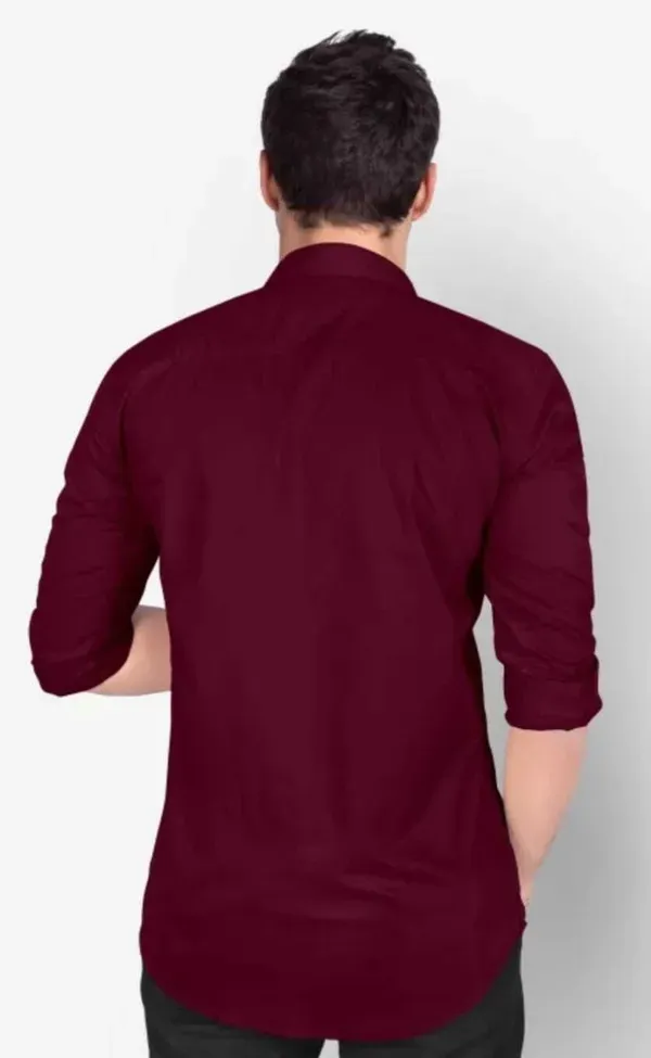 Maroon_The_Sbc_Solid_Casual_Shirt_For_Men