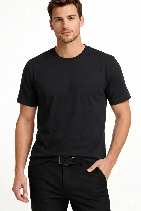 Black_Polyester_Sports_T_Shirt_For_Men