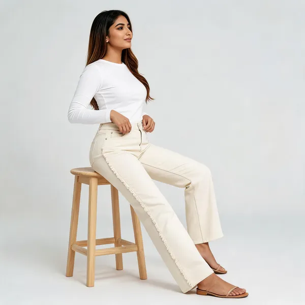Beige_Straight_Fit_Jeans_For_Women