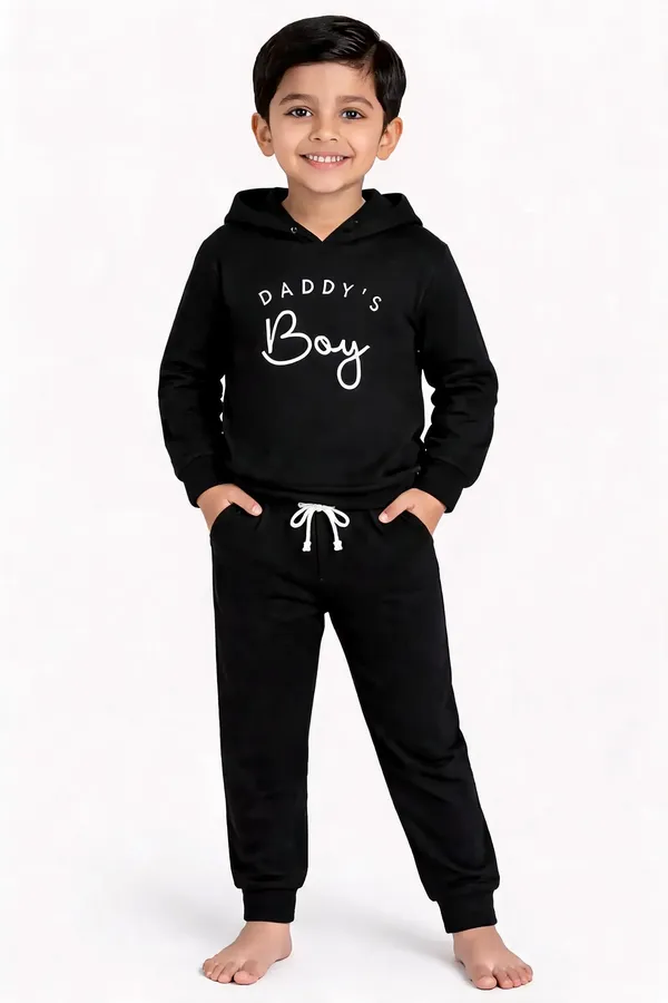 Stylish_Winter_Wear_Cotton_Tracksuit_Black_Hoodie_Pajama_Set_For_Kids